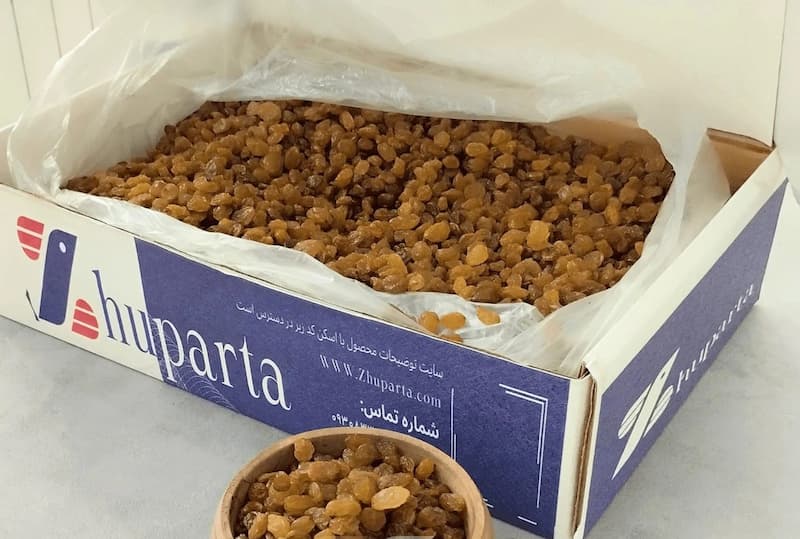 کشمش تیزابی طلایی کارتونی
